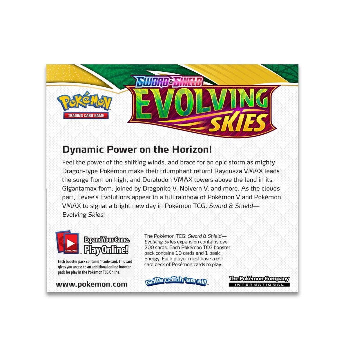 Sword & Shield-Evolving Skies Booster Box (36 Packs)