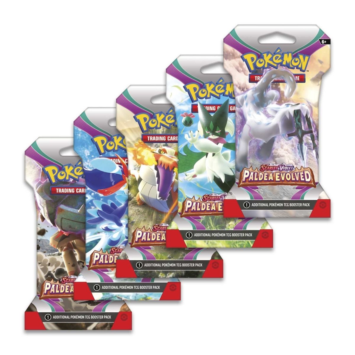 Scarlet & Violet Paldea Evolved Sleeved Booster Pack (10 Cards)