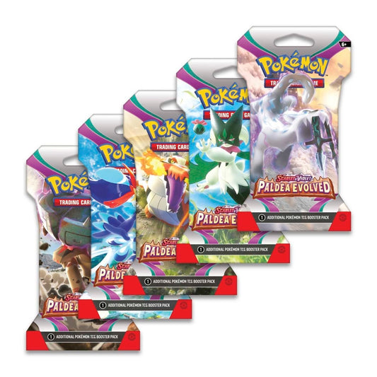 Scarlet & Violet Paldea Evolved Sleeved Booster Pack (10 Cards)