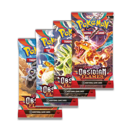 Scarlet & Violet-Obsidian Flames Booster Pack (10 Cards)