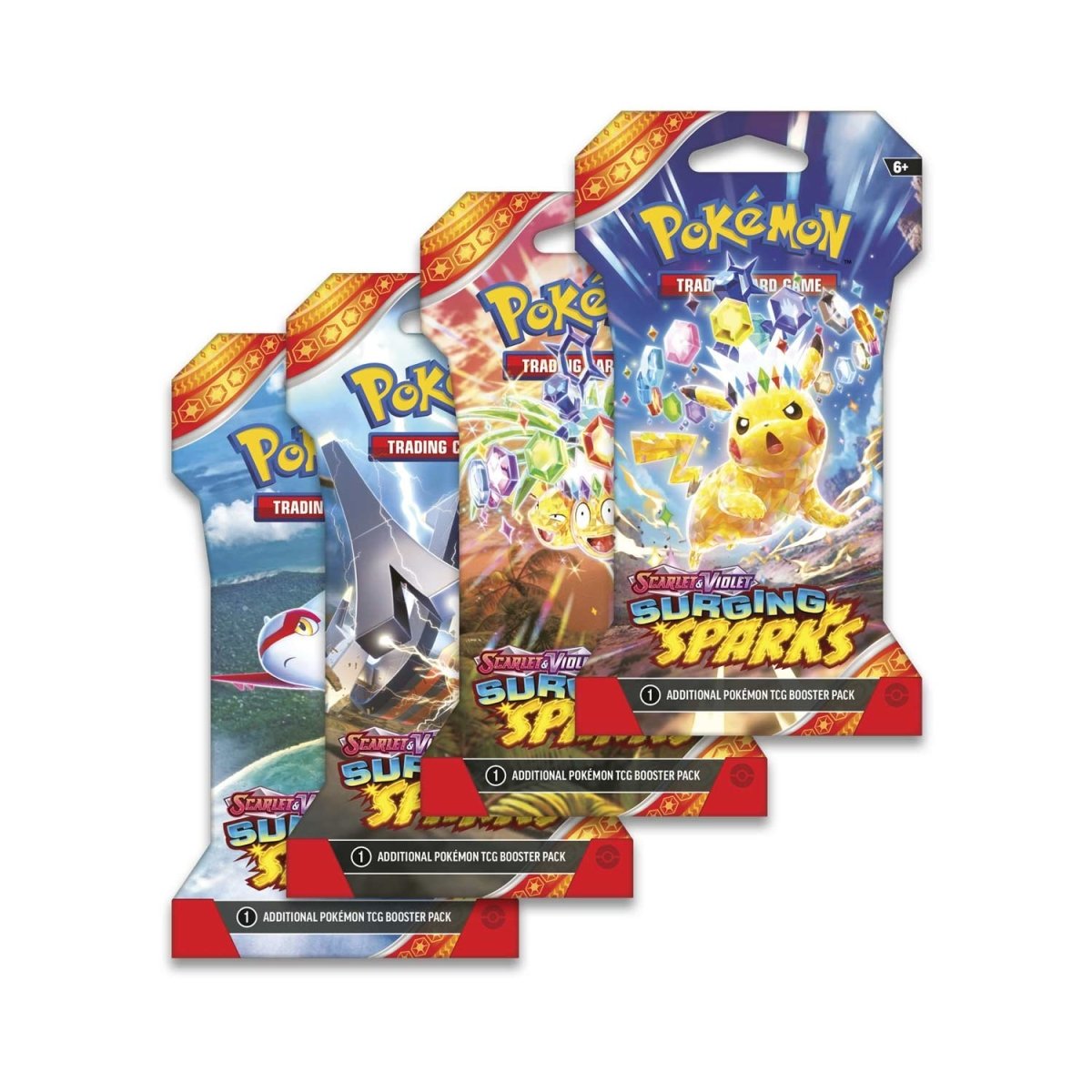 Scarlet & Violet Surging Sparks Sleeved Booster Pack (10 Cards)