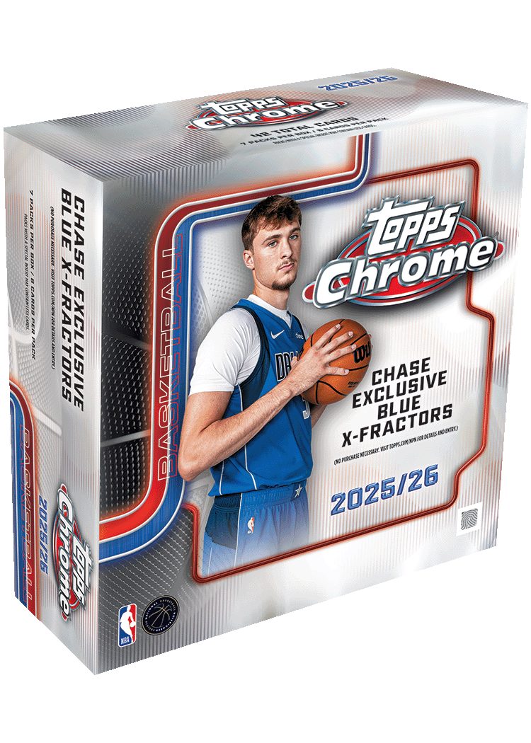 2025-26 Topps Chrome Basketball Mega Box
