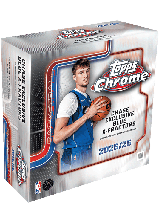 2025-26 Topps Chrome Basketball Mega Box