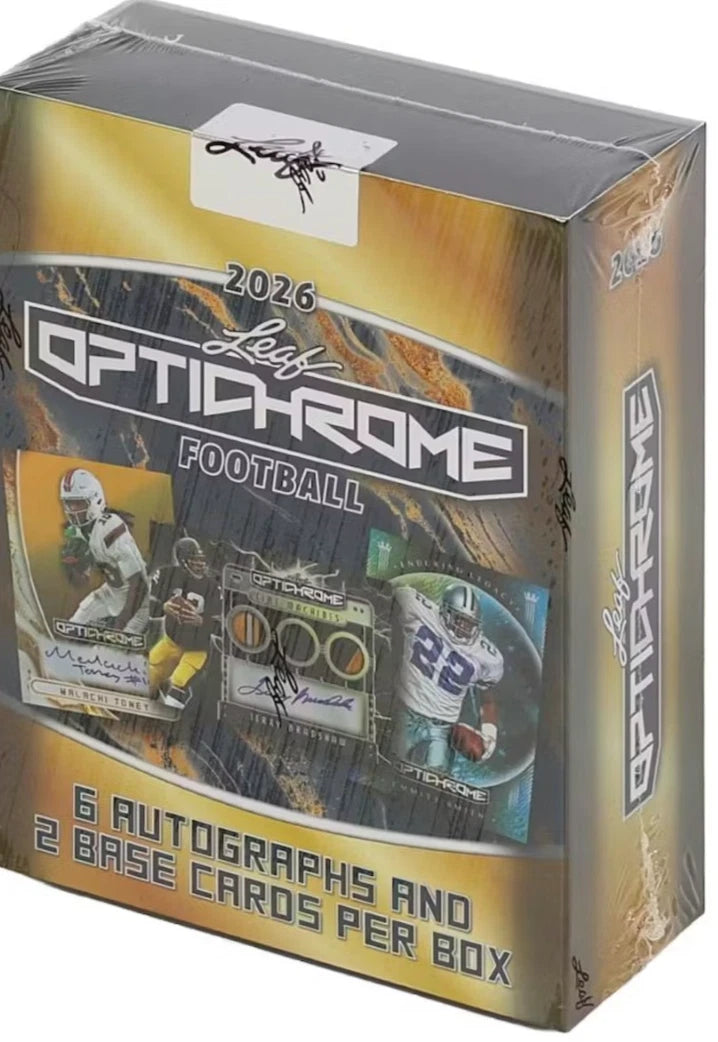 2026 Leaf Optichrome Football Hobby Box