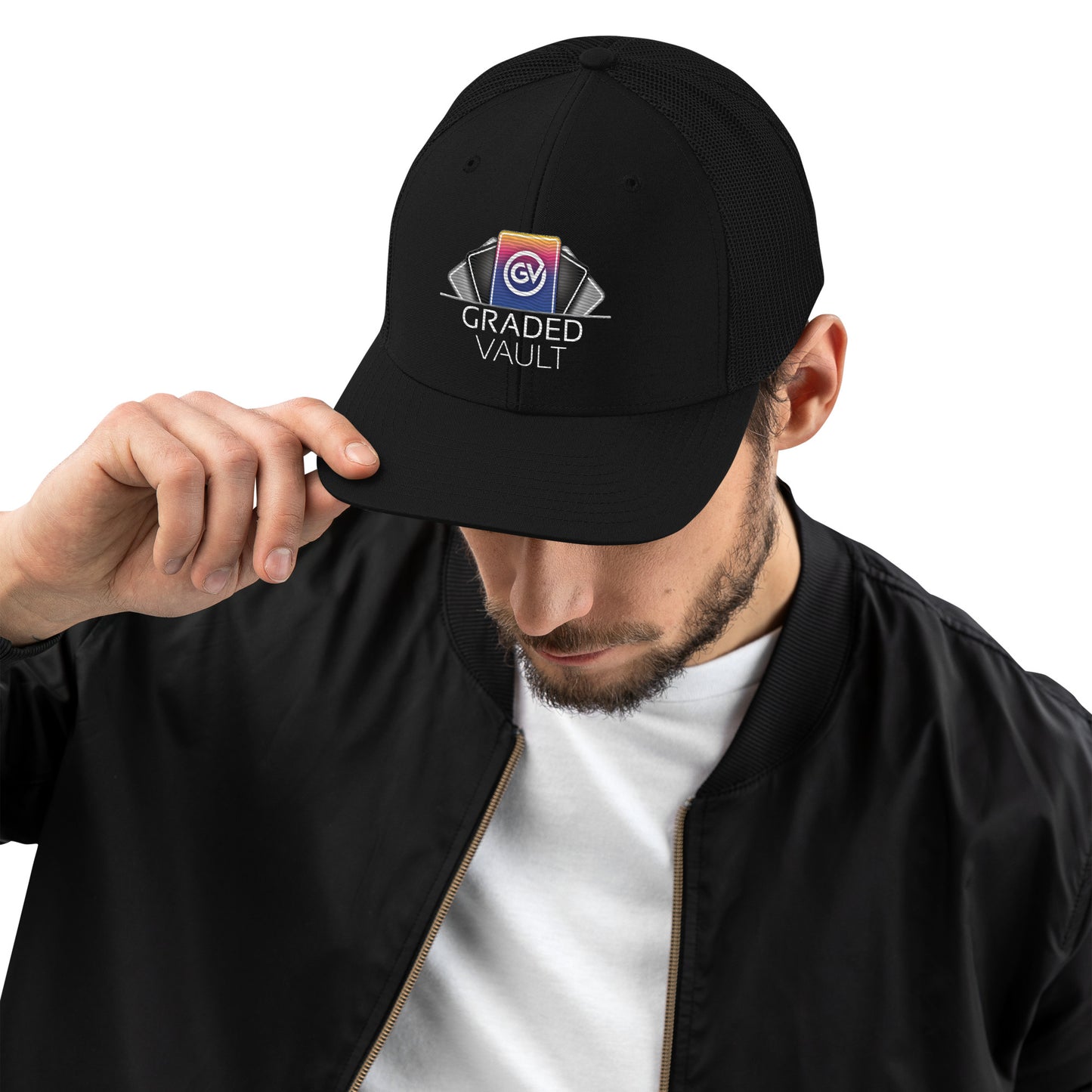 Graded Vault Embroidered Snapback Hat